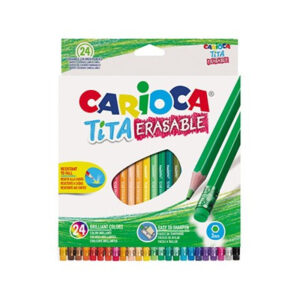 Carioca Matite Colorate Tita Erasable