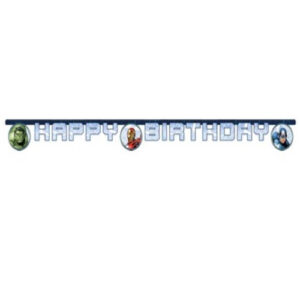 Festone Happy Birthday Avengers