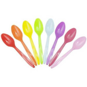 Posate Cucchiai in Plastica Scegli il Colore